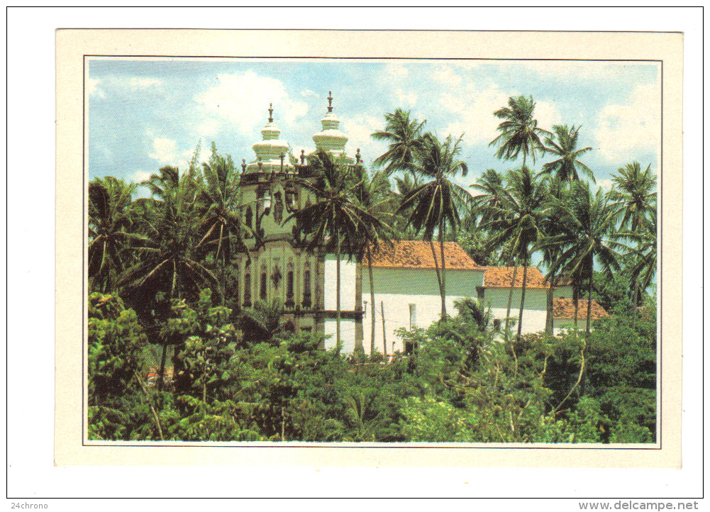 Bresil: Recif, Recife, Le Parc De Guarapes Et L' Eglise N.S Dos Prazeres (13-4560) - Recife