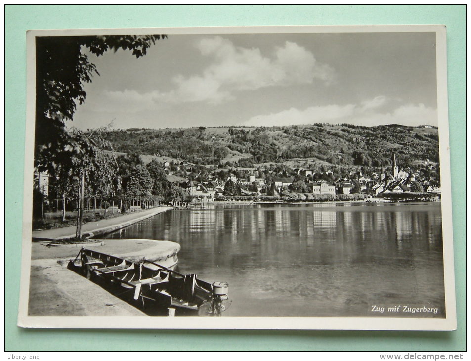 Zug Mit Zugerberg - Anno 1936 ( Zie Foto´s Voor Details ) !! - Zugo