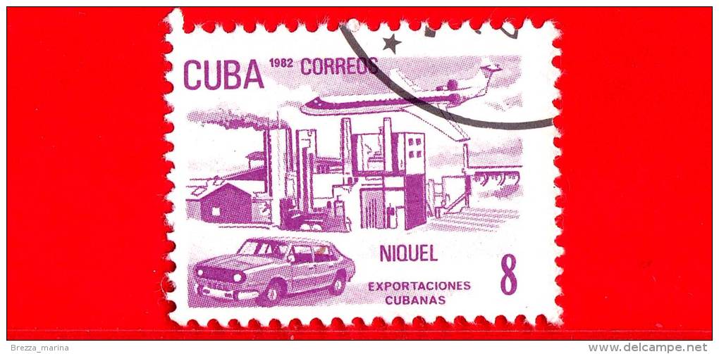 CUBA - 1982 - Esportazioni Cubane - Nickel - Niquel - 8 - Neufs