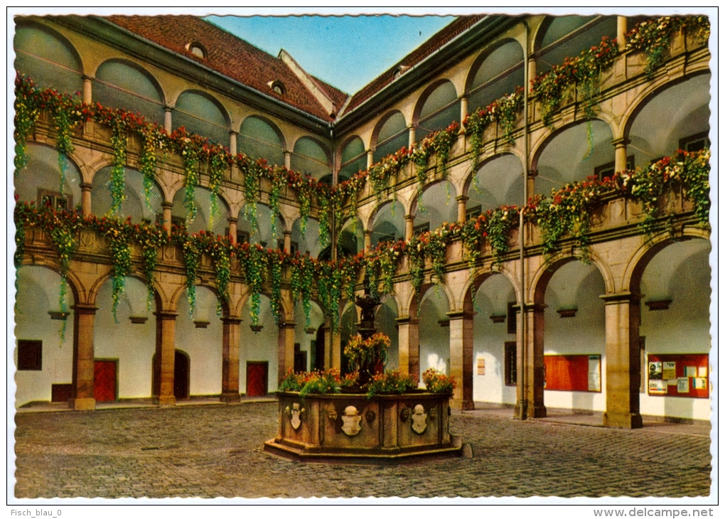 AK Linz An Der Donau Landhaus Arkadenhof Arkaden A.d. Österreich Oberösterreich Upper Austria Ansichtskarte Postcard - Linz