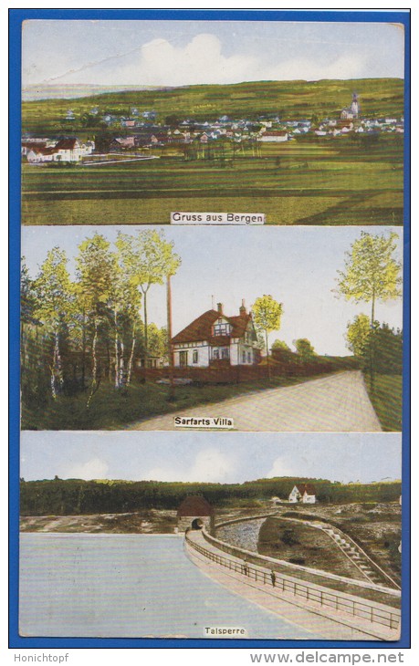 Deutschland; Bergen Vogtland; Sarfarts Villa; Talsperre; 1913 - Vogtland