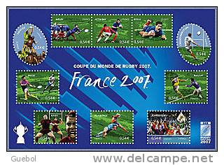 France Sport Rugby N° 4063 à 4072 ** Ou BF 110 - Coupe Du Monde - Actions De Jeu - Rugby