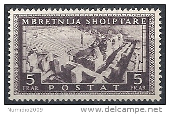 1939-40 ALBANIA ORDINARIA 5 F MNH **  - RR11894 - Albania