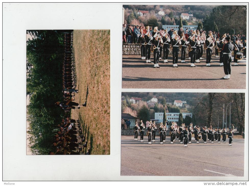 Photos Originales (tirage Octobre 1994) De CHASSEURS  - Cérémonie - 1939-45