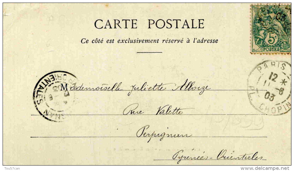 COMPIEGNE - OISE   (60) -  PEU COURANTE CPA PRECURSEUR TRES ANIMEE DE 1903. - Compiegne