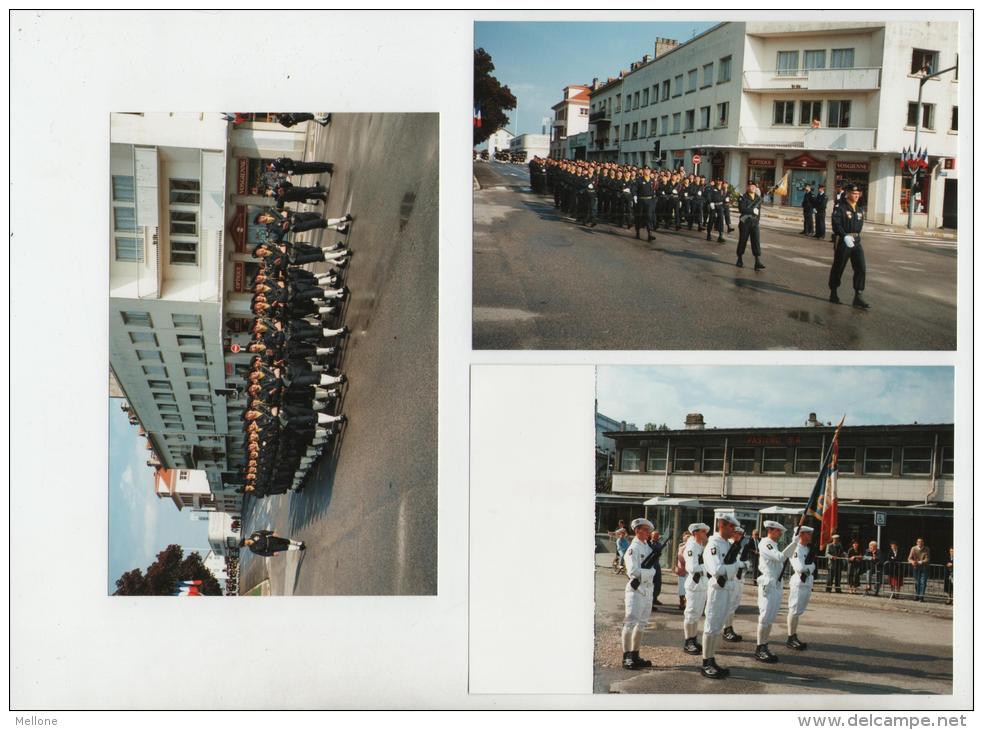 Photos Originales (tirage Octobre 1994) De CHASSEURS  - Cérémonie - 1939-45