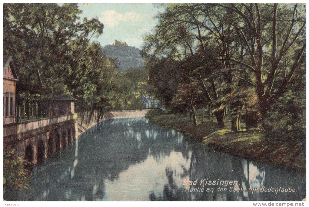 Bad Kissingen - Partie An Der Saale Mit Bodenlaube - Bad Kissingen