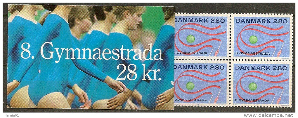 Denmark 1987. Gymnastrada.  Michel 897  Booklet MNH. - Libretti