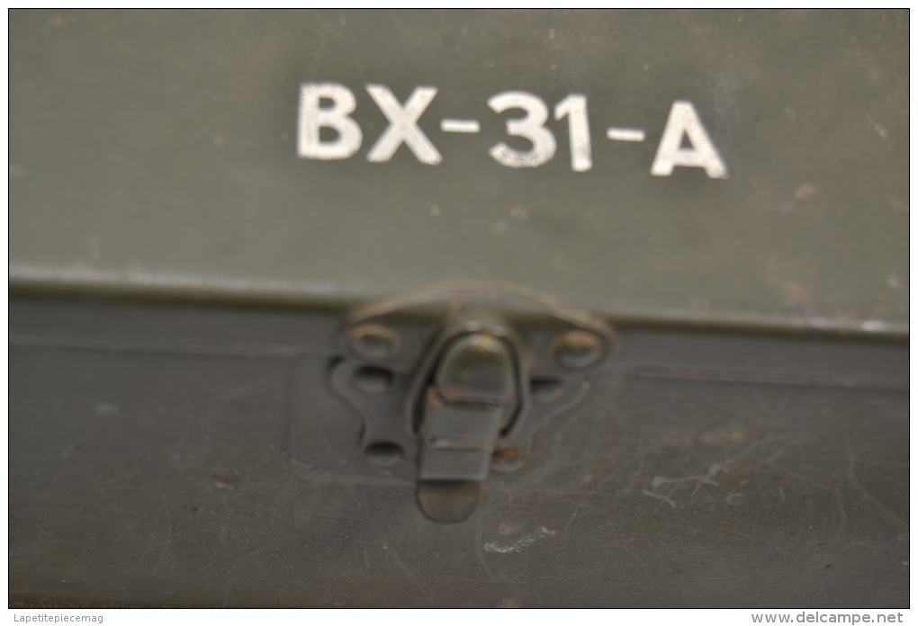 Boite De Rangement BX-31-A BX31A Pour Bc659 Véhicule US WW2 / Matériel Radio équipement Américain - 1939-45