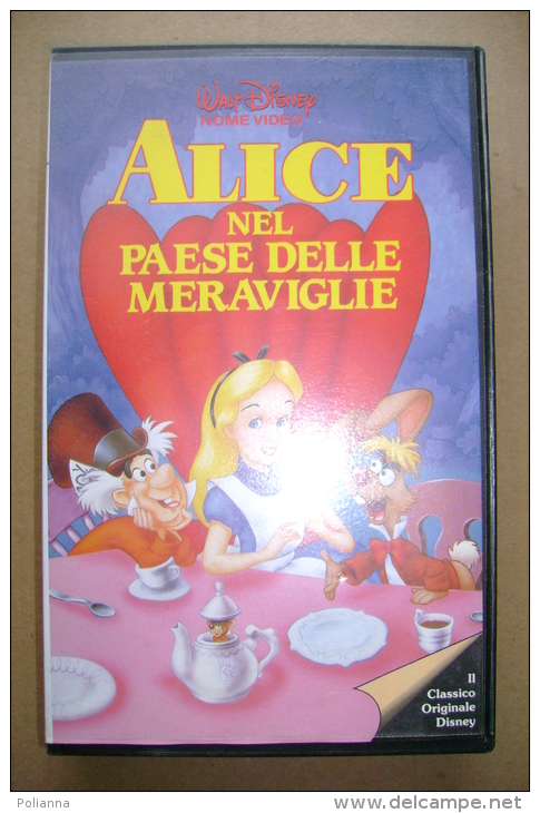 PBY/19  VHS Orig. ALICE NEL PAESE DELLE MERAVIGLIE 1984/ Cartoni Animati - Dessins Animés