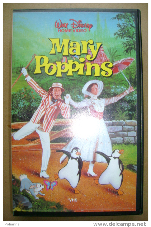 PBY/21  VHS Orig. Walt Disney MARY POPPINS 1985/ Cartoni Animati - Clásicos