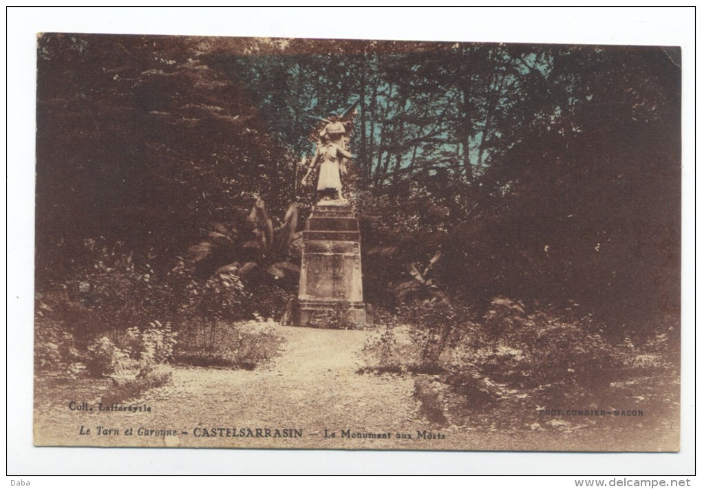 Castelsarrasin. Le Monument Aux Morts. - Castelsarrasin
