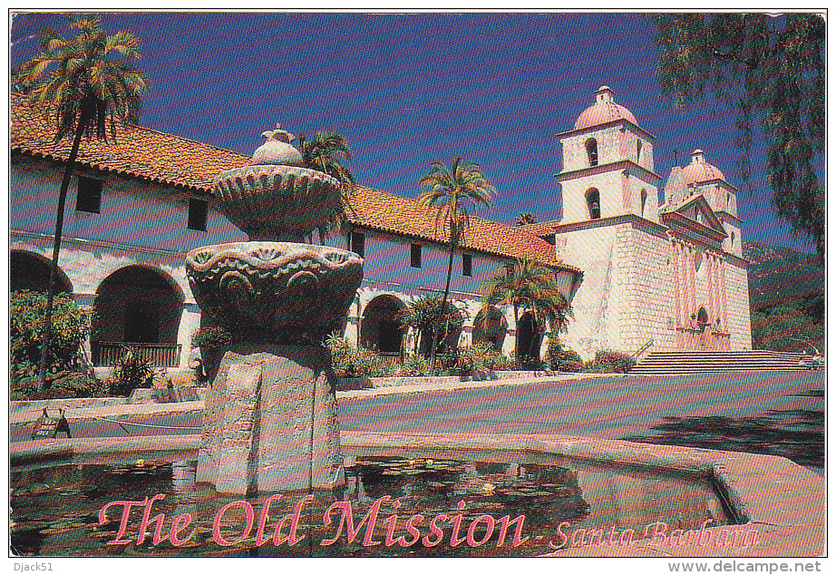 U.S.A. - SANTA BARBARA - Old Mission - 1998 - Timbre / Stamp - Jacqueline Cochran / Pioneer Pilot / Aviation - Santa Barbara