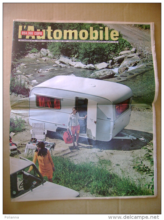 PBY/33 Rivista L´AUTOMOBILE 1968/pronto Soccorso/Ferrari 365 GT/volanti "Personal"/San Cristoforo, Santo Clandestino - Motoren