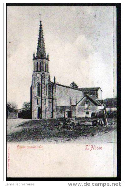 79 - L'ABSIE - L'EGLISE PAROISSIALE - L'Absie