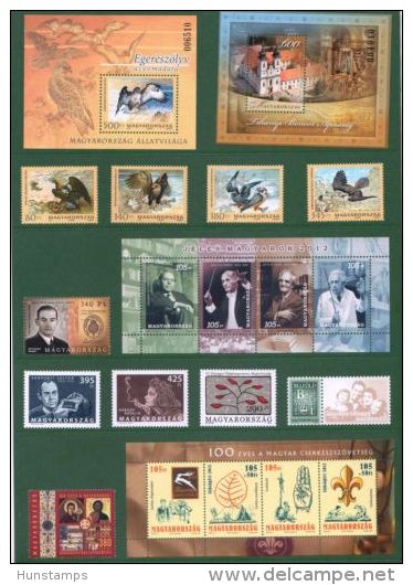 Hungary 2012. Complete Year Collection In Exlusive Packet ! MNH (**) - Ganze Jahrgänge