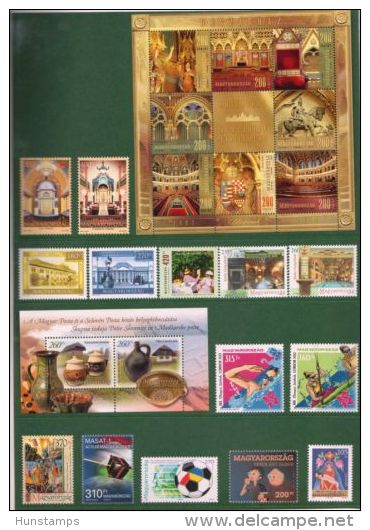 Hungary 2012. Complete Year Collection In Exlusive Packet ! MNH (**) - Ganze Jahrgänge