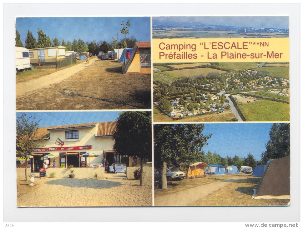 Préfailles. La Plaine-sur-Mer. Camping " L'Escale " - La-Plaine-sur-Mer