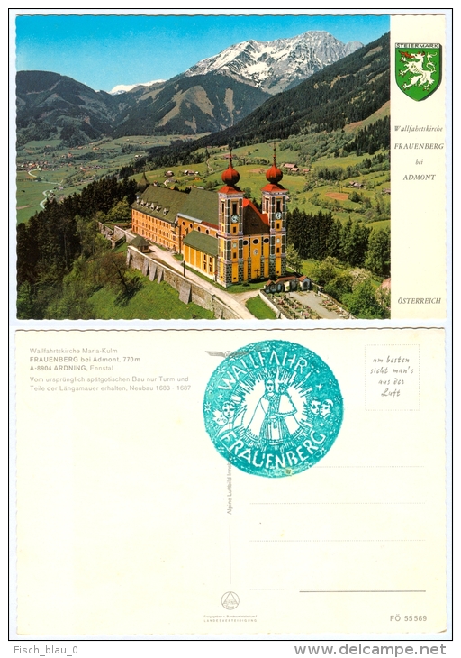 2) AK Steiermark 8904 Ardning Wallfahrtskirche Frauenberg Maria Kulm Bei Admont B. Österreich Austria Styria - Admont