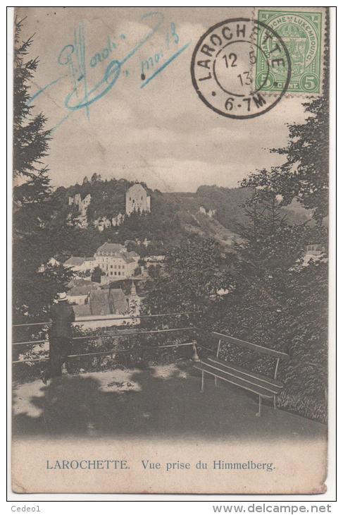 LAROCHETTE  VUE PRISE DU HIMMELBERG  EN 1913 - Larochette