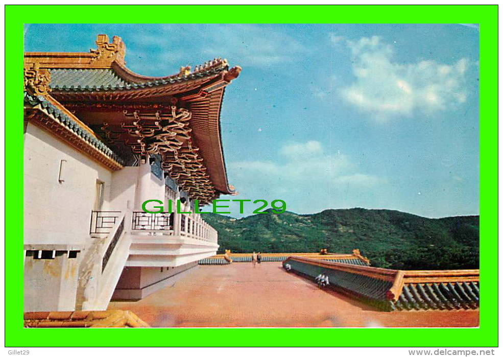 TAIPEI, TAIWAN - NATIONAL PALACE MUSEUM - EXTERIOR SIDE VIEW OF THE FOURTH FLOOR GALLERY - - Taiwan