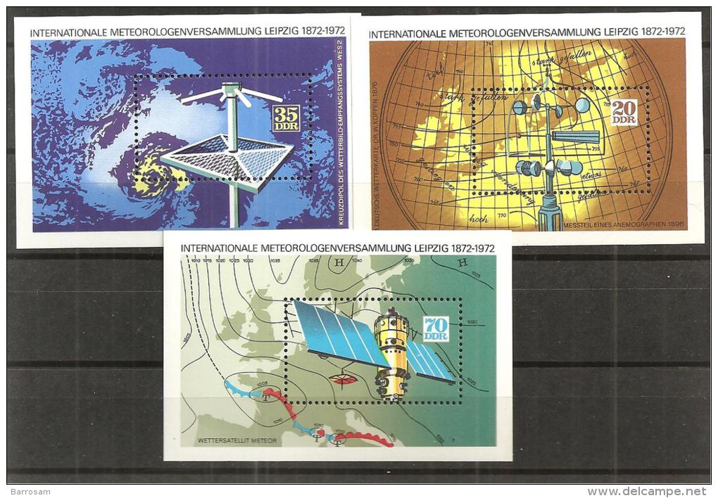 GermanDemocraticRepublic1 972: SATELLITES Blocks34-6mnh** - Other & Unclassified