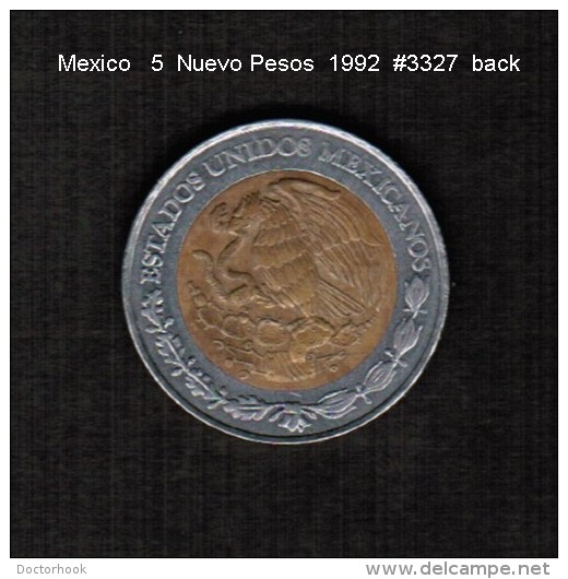 MEXICO    5  NUEVO PESOS  1992  (KM # 552) - Mexico