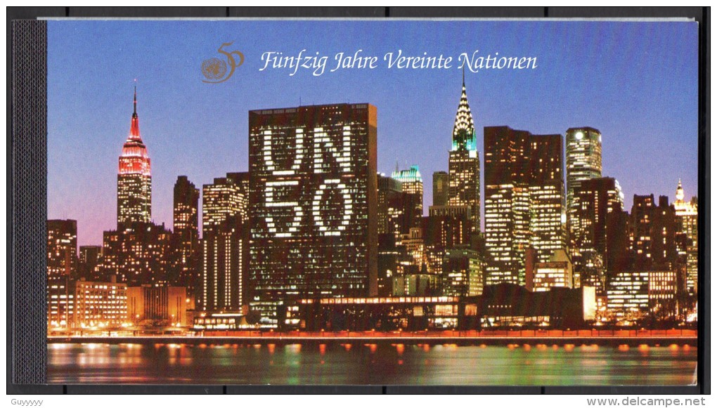 Nations Unies - ONU - (Vienne) - Carnet - 1995 - Yvert N° C210 - Cinquantenaire Des Nations Unies, Oblitéré - Markenheftchen