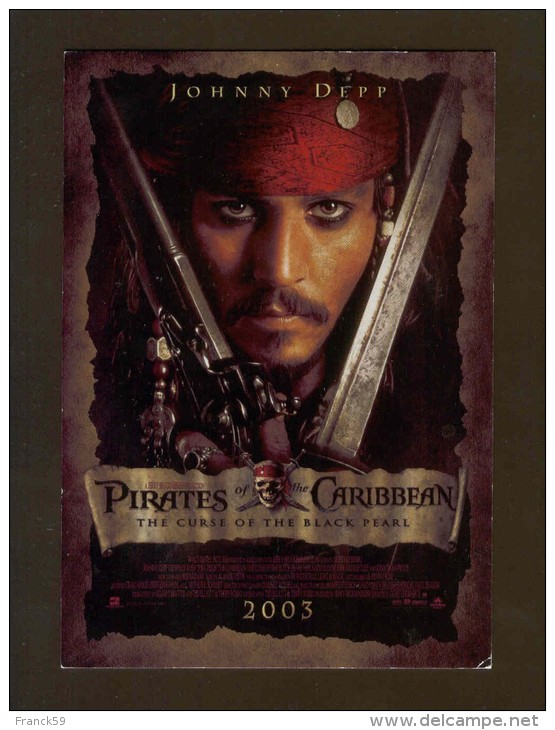 JOHNNY DEPP - PIRATES DES CARAIBES - Entertainers