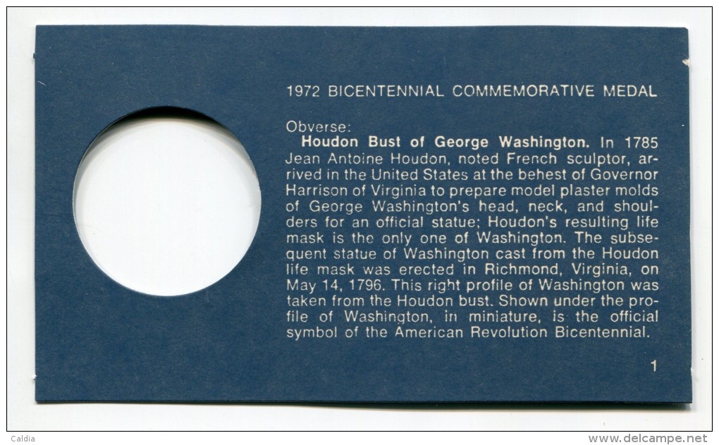 Etats - Unis USA " Bicentennial Commemorative Medal + Stamps "" 1776 - 1976 FDC / BU / UNC - Sammlungen