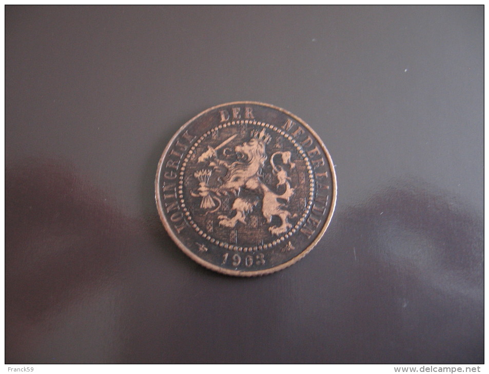 2 1/2 Cent 1903 - Pays-Bas - 2.5 Centavos