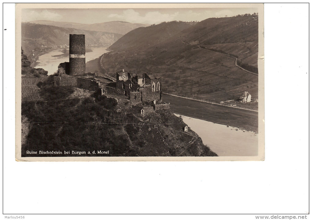 Ruine Bischofstein Bei Burgen A. D.Mosel - Traben-Trarbach