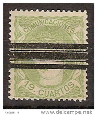 España  114 Barrado. Isabel II. 1870. Falso Postal - Used Stamps