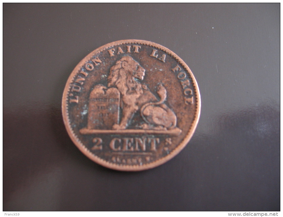 2 Centimes 1876 - Belgique - 2 Centimes