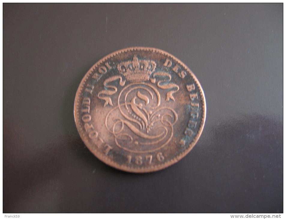 2 Centimes 1876 - Belgique - 2 Cents