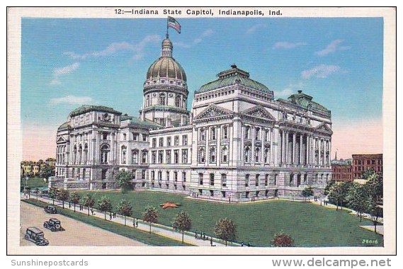 Indiana State Capitol Indianapolis Indiana - Indianapolis