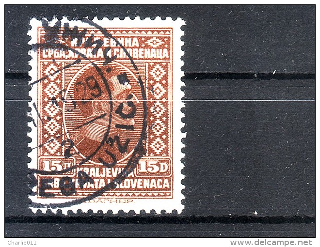 KING ALEXANDER-15 D-POSTMARK-UŽI&#268;KA POŽEGA-SERBIA-SHS-YUGOSLAVIA-1926 - Used Stamps