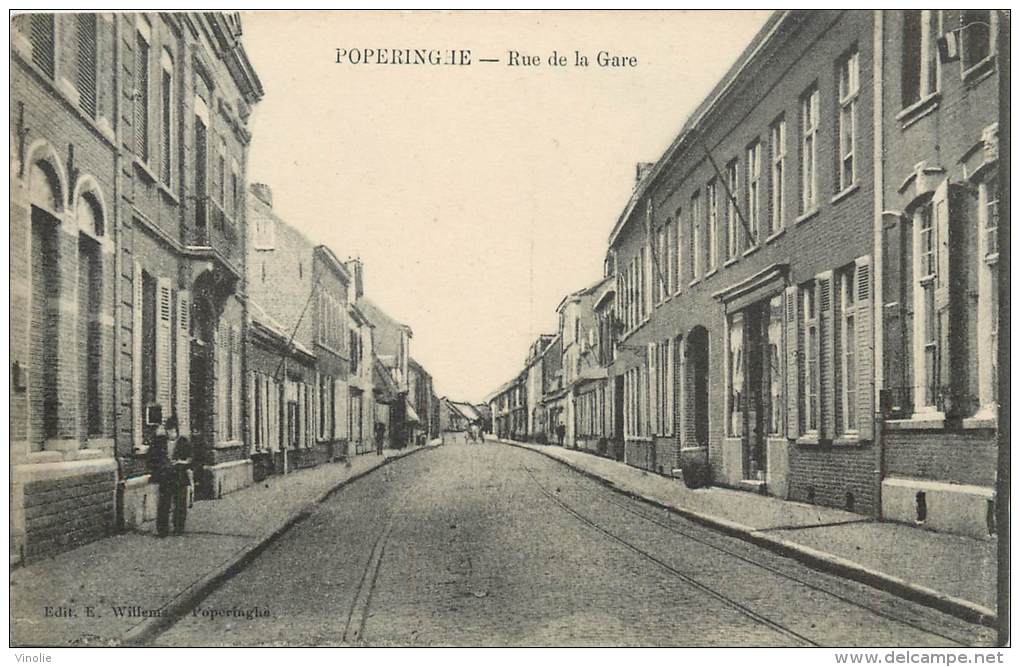 Réf : Z-13-336  :  Poperinghe  Rue De La Gare - Poperinge