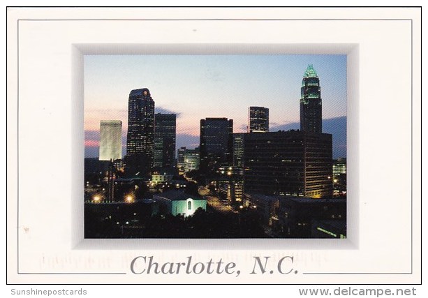 Charlotte Glistens In The Twilight Charlotte North Carolina 1999 - Charlotte