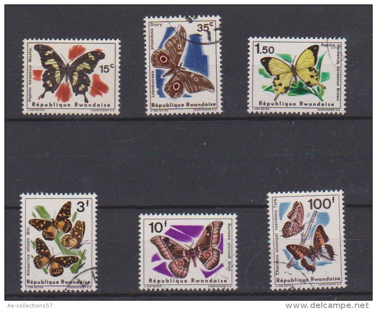 RWANDA  //  Lot De 6 Timbres //  N 138 à 143 // A Voir // - Other & Unclassified