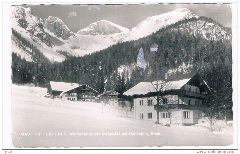 Ö-1737   RAMSAU : Gasthof Feisterer - Ramsau Am Dachstein