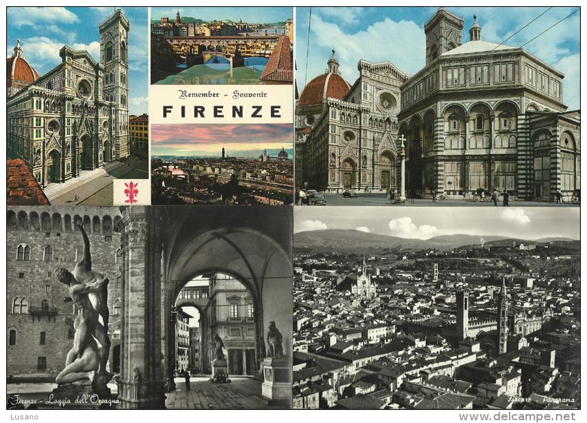 FIRENZE - FLORENCE - Lot De 13 CPM-CPSM (une écrite) - Firenze