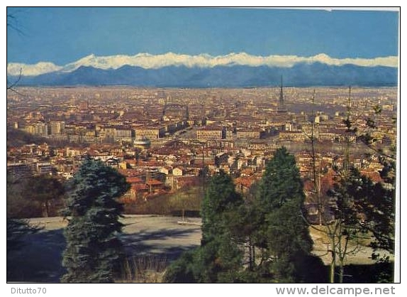 Torino - Panorama - 306 - Formato Grande Viaggiata - S - Panoramic Views