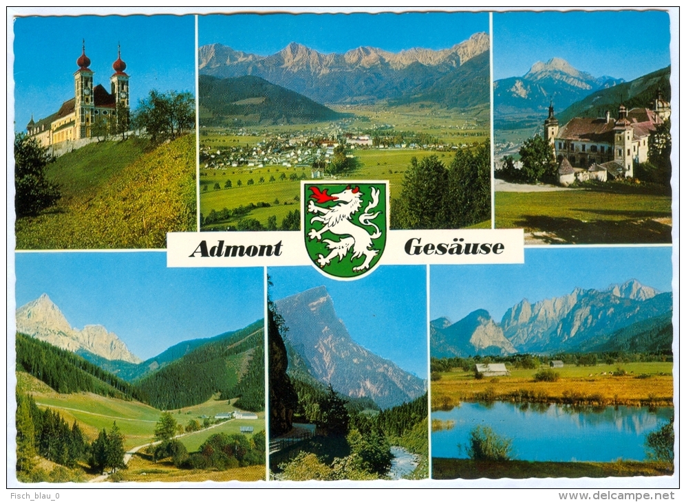 AK Steiermark 8911 Admont Frauenberg Röthelstein Kaiserau Gesäuse Planspitze AUTRICHE Österreich Austria - Admont