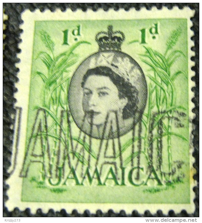 Jamaica 1956 Palms 1d - Used - Jamaïque (...-1961)