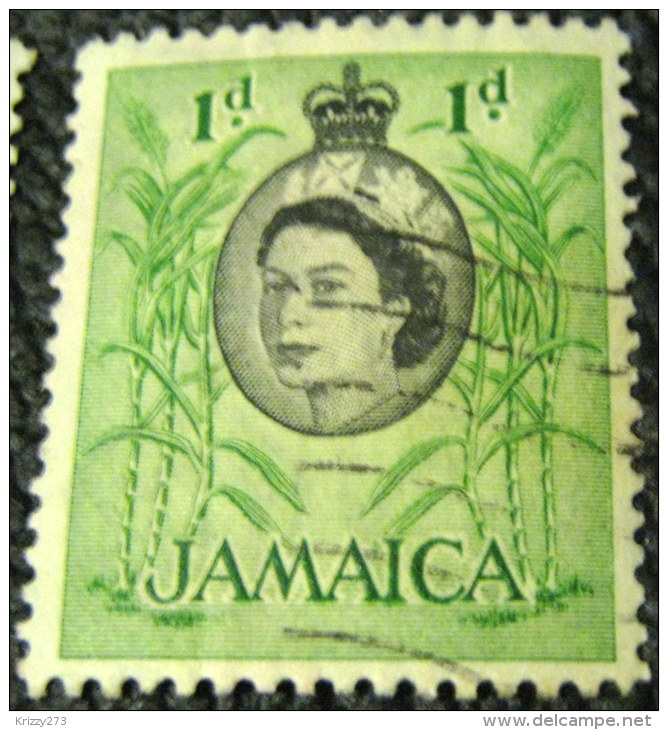 Jamaica 1956 Palms 1d - Used - Jamaica (...-1961)