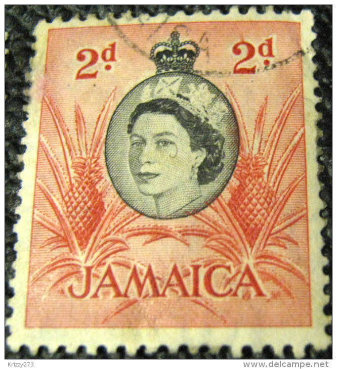 Jamaica 1956 Palms 2d - Used - Jamaica (...-1961)