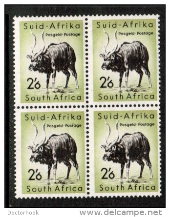 SOUTH AFRICA   Scott  # 211**  VF MINT NH BLK. OF 4 - Ungebraucht