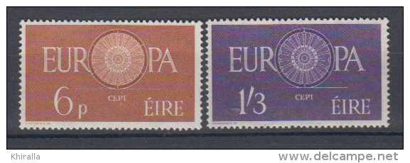 IRLANDE       1960       EUROPA                 N.  146 / 147         COTE    50 . 00    EURO                (M  43 ) - Neufs