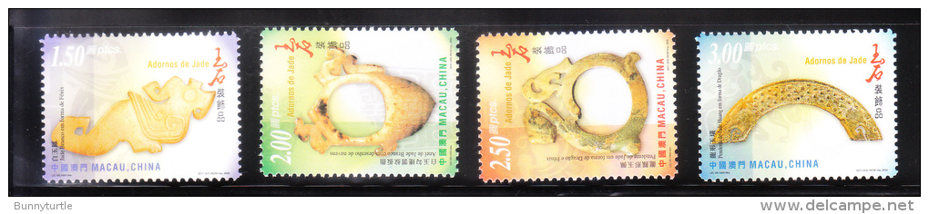 Macao Macau 2000 Jade Ornaments MNH - Unused Stamps